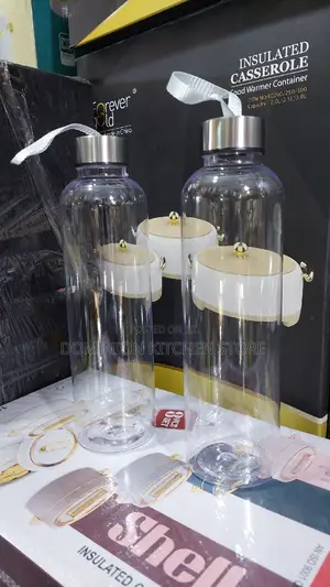 750ml Transparent Water Bottle
