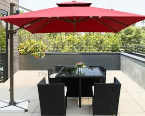 Modern Outdoor Table With Chairs Umbrella