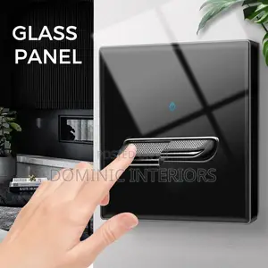 Glass Wall Switch Panel