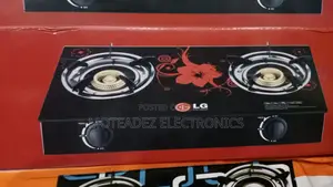 LG 2 Burners Auto Ignition Glass Top Gas Burner/Cooker