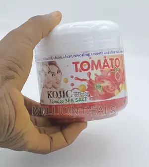 4-in-1 Tomato Unique White Spa Salt Body Scrub