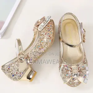 Children Gold Shoe