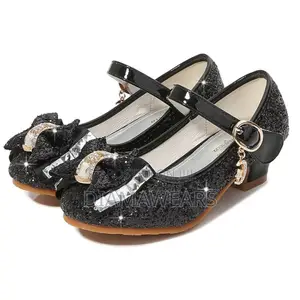Black Children Dress Shoe