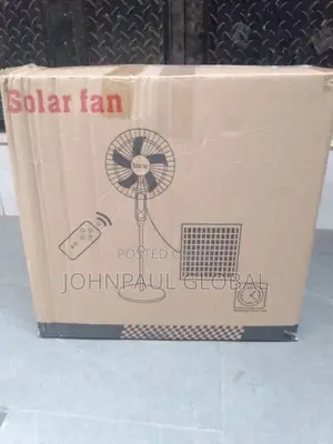 18inches Fast and Cool Solar Fan
