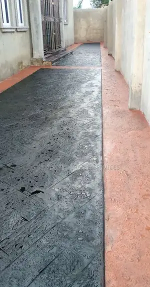Stamped Concrete Floor
