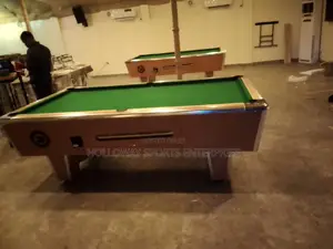 HDF Foreign British Marble Top Pool Table