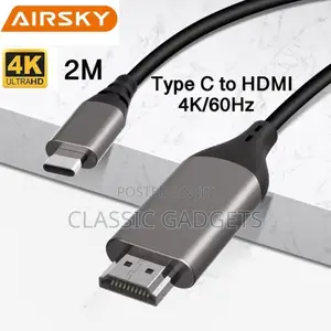 Hdmi to Type C 2M Cable Hc60.
