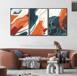 Interior Abstract Artwork Frames