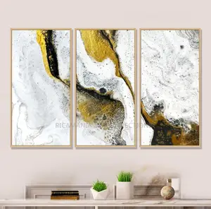 Three for One Abstract Painting Artwork Frames