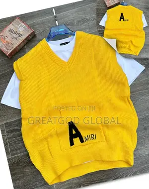 AMIRI Men Wears Cardigan, Top, Shirt