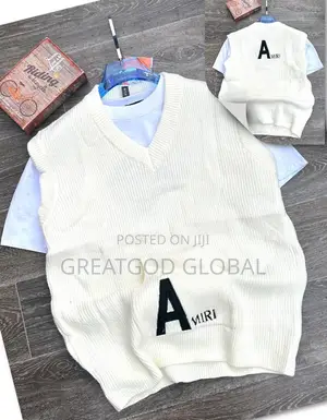 AMIRI Men Wears Cardigan, Top, Shirt