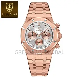 Chronograph Poedagar Movement Wristwatch. Strap: