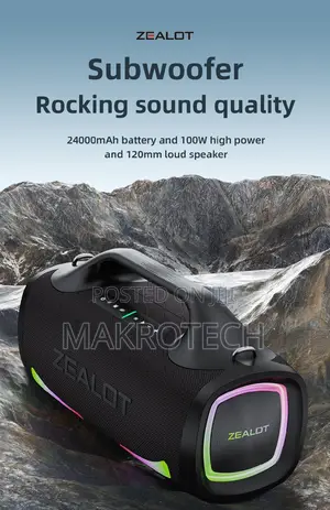 ZEALOT S79 100W Stereo Sound Speaker, Extra Bass