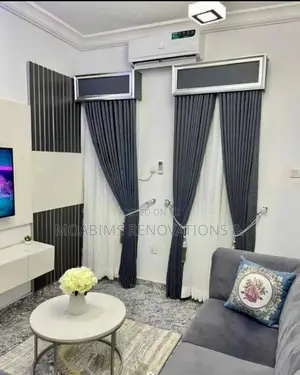 Premium Turkish Curtain Fabrics (Grey)Per Yard 3,900