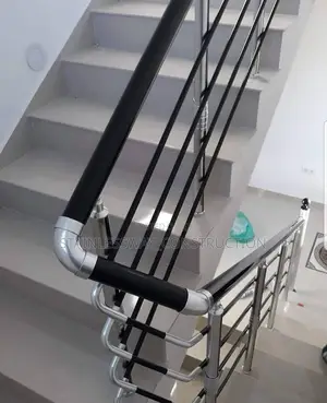 Black Aluminum 2 Craft Handrails