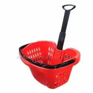 Plastic Basket Trolley