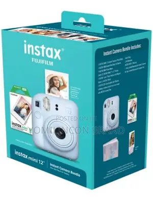 Instax Mini 12 Blue Holiday Bundle