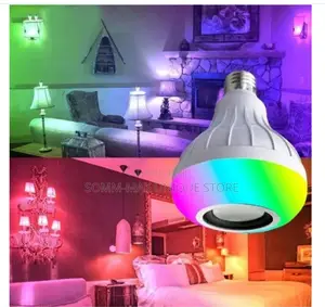 Smart Led Music Bulb - Screw Type With 16 Colours- 50W