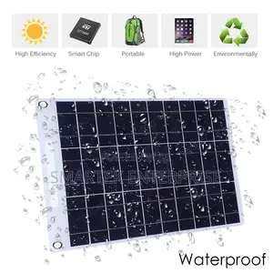 40W Solar Panel 5V USB Portable Solar Cell Fast Travel