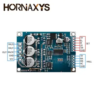 DC 12v-36v 500W PWM DC Brushless Motor Controller With Hall