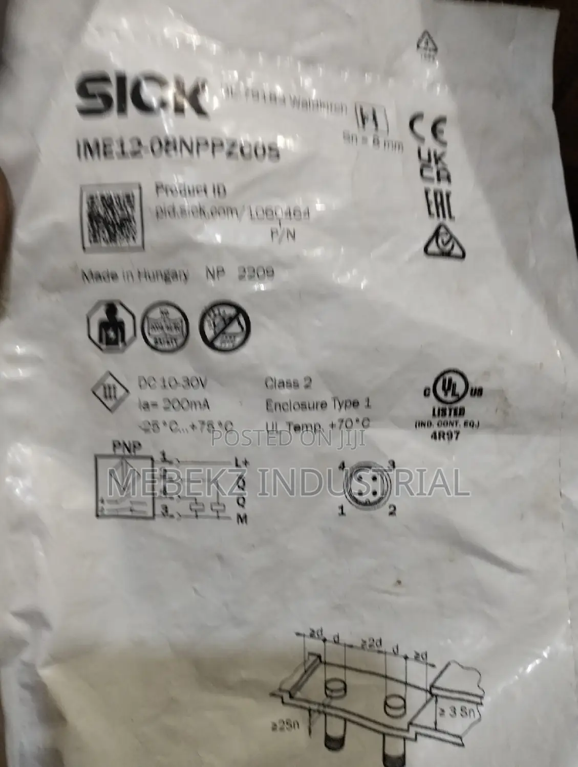 Sick Inductive Proximity Sensor