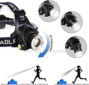 Adjustable Head Lamp For Camping Running Fishing Outdoor