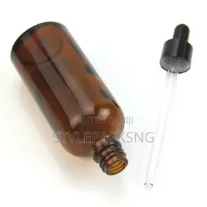 12 Pieces 100ml Dropper Bottles for Serum/Essential Oil