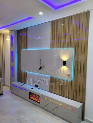 Wall Tv Console With Fireplace.