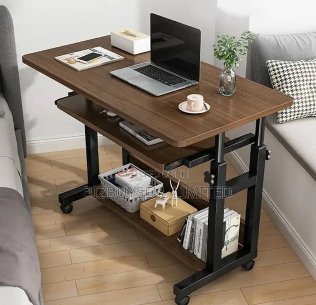 Adjustable Computer Table With Key Board Roller.