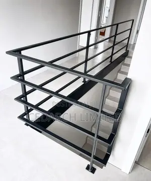 Contemporary Plain Steel Handrails