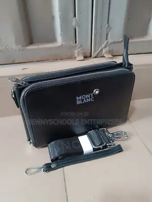 Mont Blanc Leather Armpit Purse and Side Bag
