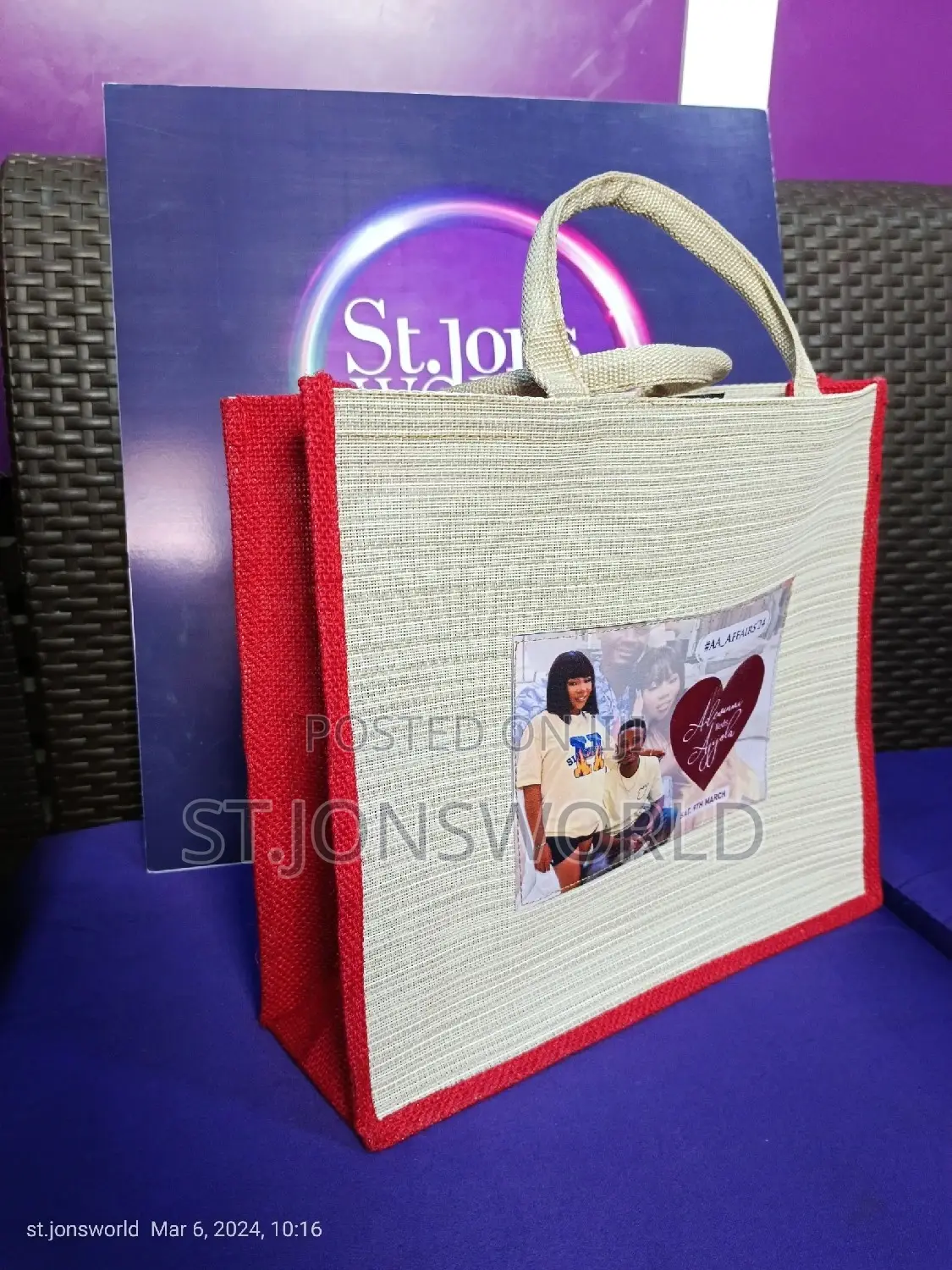 Customised Jute Bag