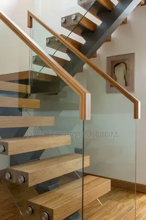 Wooden Iron Staircase
