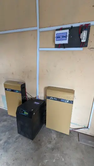 Installations of 7.5KVA Inverter Plus 5000W Solar System