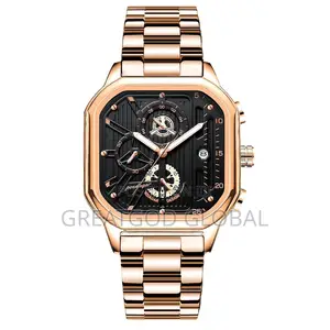 *Poedagar Chronograph Wristwatch. Water Resistant*