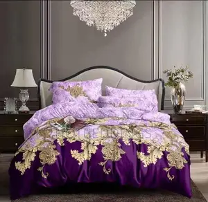 Love Shape Duvet, Bedsheet With 4 Pillow Cases-6*6