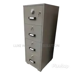 4 Drawers Fireproof Cabinet