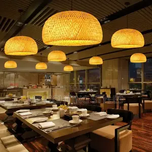 Big Size Bamboo Pendant Lamp