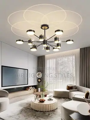 Nordic Creative Starry Ceiling Chandelier Light