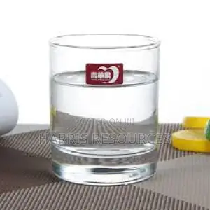 Deli Omnova Transparent Whisky Short Glass Cups - 6pcs