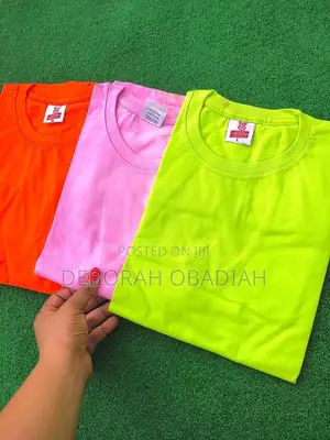 Unisex Plain Tshirt