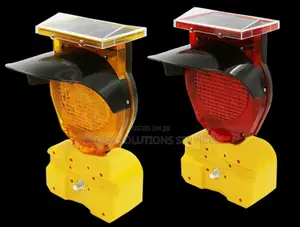 Solar Flashing Road Construction Warning