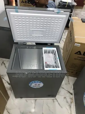 New in Aeon Chest Freezer Grey Color 150l