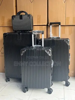 Set of 4 Aluminum Luggage Box