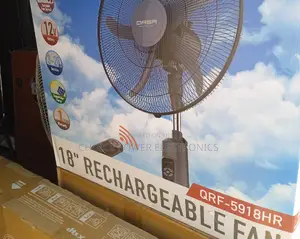 Qasa Rechargeable Fan 18inches