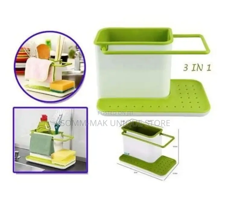 3 in 1 Kitchen Rack Stand