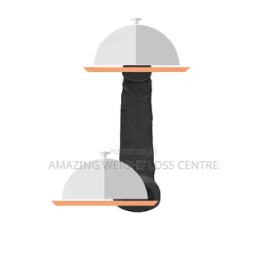 Realrock Lifelike Penis Sleeve 9 Inch Black