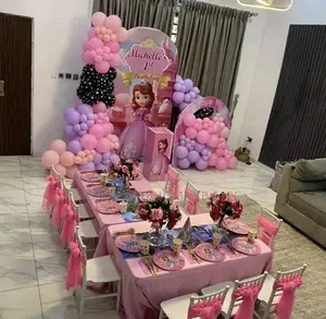 Sofia the First Themed Birthday Decor