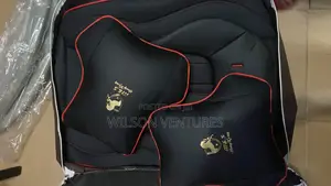 Black With Red Line Horse Seat Cover