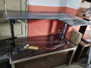 L Shape Adjustable Height Table